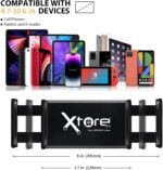 Xtore® Universal Mobile Phone Holder & Tablet Tabletop Holder with 360° Rotation (Black, Pack of 1) - Image 3