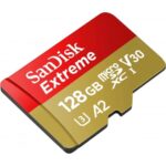 SanDisk Extreme 128GB microSDXC UHS-I, V30, 190MB/s Read,90MB/s Write, Memory Card for 4K Video on Smartphones, Action Cams and Drones - Image 3