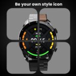 Fire-Boltt Legacy Luxury Smartwatch | 1.43" AMOLED Display with Always On | Bluetooth Calling & Voice Assistant | IP68 Water Resistant | Health & Fitness Tracker with 110+ Sports Modes (Black SS) - Image 5