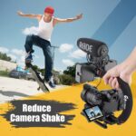 Zeadio Video Action Stabilizing Handle Grip Handheld Stabilizer with Cold Shoe Mount for All DSLR Camera Camcorder - Image 3