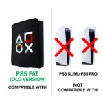 OIVO INDIA Dust Protective Cover for PS5 Console Accessories Case, Anti Scratch Waterproof Sleeve Compatible for Sony PlayStation 5 Digital & Disc Edition (NOT for PS5 Slim and PRO) - Image 3