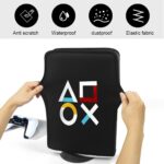 OIVO INDIA Dust Protective Cover for PS5 Console Accessories Case, Anti Scratch Waterproof Sleeve Compatible for Sony PlayStation 5 Digital & Disc Edition (NOT for PS5 Slim and PRO) - Image 4