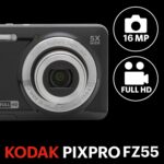 Kodak PIXPRO Friendly Zoom FZ55-BK 16MP Digital Camera with 5X Optical Zoom 28mm Wide Angle and 2.7" LCD Screen (Black) - Image 4