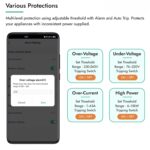 Blackt Electrotech BT74NVF 63A Wi-Fi Circuit Breaker with Over-Voltage, Current Protection & Energy Metering DIN Rail Mount Remote Control, Timer, & Power Monitoring | Smart Life, Alexa - Image 4