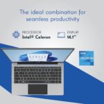 THOMSON Neo 14.1 Inch In-N14C Windows 11, Intel Dual Core Processor & Window 11 Home Notebook (4 GB Ram DDR4/ 128 GB Emmc/Thin & Light Weight/Silver) - Image 4