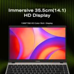 Thomson NEO 14.1 Inch IN-N14C Intel Celeron Dual Core N4020 Processor Windows 11 Home Notebook (8 GB RAM DDR4/ 256 GB SSD/Thin & Light Weight/Silver/Non Stop Performance Beyond 15 Hrs) - Image 3