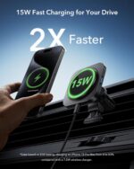 ESR for 15W MagSafe Car Mount Charger, MagSafe Car Charger, Air Vent/Dashboard Magnetic Wireless Car Charger, Car Phone Holder for iPhone Air/17/16/15/14/13/12 Pro Max, S25, Pixel 10 - Image 3
