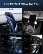 ESR for 15W MagSafe Car Mount Charger, MagSafe Car Charger, Air Vent/Dashboard Magnetic Wireless Car Charger, Car Phone Holder for iPhone Air/17/16/15/14/13/12 Pro Max, S25, Pixel 10 - Image 5