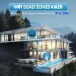 Punnk Funnk 300Mbps Wireless Range Extender, Broadband/Wi-Fi Extender, Wi-Fi Booster/Hotspot with 2 Ethernet Port, Plug and Play, Built-in Access Point Mode, White - Image 4