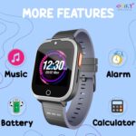 SPIKY Cyclops Kids Smartwatch | WiFi, Geo Fencing, Video Call, Voice Call, SOS | Best for Kids Boys & Girls | Suitable for 4 to 14 Years | 4G Calling GPS Watch with IP67 Waterproof (Black) - Image 5
