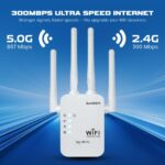 GameSir WiFi Range Extender 300Mbps with 4 Antennas, Wireless Internet Booster for Home, Office and Gaming, Supports Repeater and AP Mode - Image 4