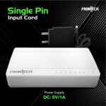 Frontech 8-Port Fast Ethernet Switch | 10/100 Mbps Speed | 1.6 Gbps Bandwidth | Plug & Play | 2 Years Limited Warrenty (NC-0074) - Image 6