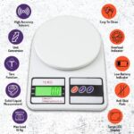 Smart Digital Weighing Scale for Kitchen & Body – Multifunction Scale with TARE, 10kg Capacity & 14 Health Metrics Tracking | Food & Fitness Scale - Image 5