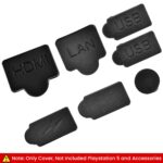 MIMSTEL PS5 Silicone Plugs Protector Antidust Cover Dust Plug for PS5 9Pcs Dust Cover Kit for PS5-PS5 Slim Console Dustproof Playstation 5 Disk-Digital Console Slim PS5 Accessories - Image 3