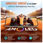 realme NARZO 90 5G (Carbon Black,8GB+128GB) | 7000mAh Biggest Battery | 60W Fastest Charging | 50MP Front & Rear AI Cameras | 4000nits Brightest Display | AI Assist | IP69 Dust & Water Resistance - Image 5