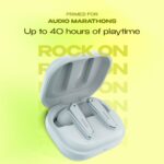 Noise Buds N1 Truly Wireless Earbuds with Chrome Finish, 40H of Playtime, Quad Mic with ENC, Ultra Low Latency Gaming (Up to 40 Ms), Instacharge(10 Min=120 Min), Bluetooth V5.3(Ice Blue) - Image 5