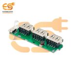 Electronic Spices 3 USB 5v 1a Mobile Power Bank Charger Controller Module Pack of 1pcs - Image 3