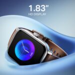 Boat Wave Call 3 Smartwatch 1.83” HD Display with Animated Watch Faces; BT Calling, Functional Crown, Multiple Sports Modes, IP68, HR, SpO2 Monitor, Smart Watches for Men & Women (Timber Brown) - Image 3