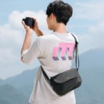 ULANZI Camera Bag, SLR/DSLR Camera Case Professional, Crossbody Photography Small Bag Fashion Black - Image 4