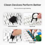 Portronics Clean N 19 in 1 Smart Gadget Cleaning Kit for Smartphones, Tablets, Laptops, Earbuds(White) - Image 3