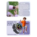 SPIKY Smart Watch for Kids Girls and Boys, GPS Tracking Smartwatch with 4G Sim Support, SOS, Long Battery, WiFi, IP68 | Voice & Video Call Watch (Black) - Image 4