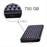 External Hard Drive 750 GB USB 3.0 High Speed Data Transfer Memory Expansion Data Storage & Portable Backup HDD Compatible with PC, Computer, MacBook, Chromebook.(750 GB) - Image 4