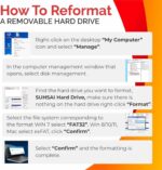 External Hard Drive 750 GB USB 3.0 High Speed Data Transfer Memory Expansion Data Storage & Portable Backup HDD Compatible with PC, Computer, MacBook, Chromebook.(750 GB) - Image 6