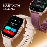 Boat Ultima Ember smartwatch with 1.96” AMOLED Display, AOD, Personalized Fitness Nudges, Functional Crown,100+ Sports Modes, Create Your Own Watchface, smartwatch for Man and Woman (Royal Berry) - Image 4