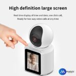 Maizic Smarthome 3 MP Wireless Wi-Fi, Night Vision Smart Video Doorbell Smart Security with Two Way Audio Video Call Alert Function & Remote Viewing, Easy Installation (Video-Calling Camera) - Image 3