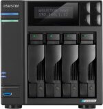 Asustor Lockerstor 4 Gen2 AS6704T - 4 Bay NAS, Quad-Core 2.0 GHz CPU, 4 M.2 NVMe Slots, Dual 2.5GbE, Upgradable to 10GbE, 4GB DDR4 RAM, Network Attached Storage (Diskless) - Image 3
