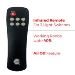 Dott Systems Modular Remote Control Switch Cube L for 3 Lights | One Way Wireless Smart Switch | A Home Automation Device for Home and Office | Modular Remote - Image 3