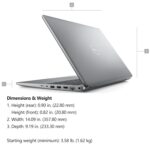 Dell Precision 3590 Workstation Business AI Laptop, 15.6" FHD Computer, Intel 16-Core Ultra 7 155H (Beat i7-13705H), Intel Arc, 64GB DDR5 RAM, 2TB PCIe SSD, WiFi 6E, Backlit KB, FR, Windows 11 Pro - Image 4