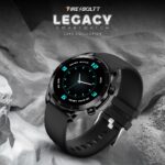 Fire-Boltt Legacy Luxury Round Smart Watch 1.43″ Super AMOLED, Bluetooth Calling, Wireless Charging, Voice Assistant, SPO₂ & Heart Rate Monitor, 110+ Sports Modes, Smart Watch for Men & Women - Black - Image 3