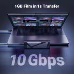 UGREEN M.2 NVMe SATA SSD Enclosure 10Gbps USB 3.2 Gen 2 for M and M&B Key Solid State Drive External Case Support UASP & Trim in Size 2230/2242 /2260/2280 SSDs - Image 3