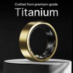 Leaf Halo Smart Ring | Health Tracker | Sleep, Fitness, Stress | Includes 30+ Workout Modes | Battery upto 10 Days | Buy Sizing Kit First | Track Steps, HRV, SPO2 & Periods | Luxe Gold - Size 10 - Image 4