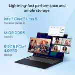 ASUS Vivobook 16,Intel Core Ultra 5 (Series 2),Thin & Light(Intel iGPU/16GB RAM/512GB SSD/FHD+/16"/60Hz/Backlit Keyboard/Windows 11/M365 Basic (1Year)*/Office Home 2024/Blue/1.88 kg) X1607CA-MB139WS - Image 4