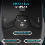 EvoFox Banshee 2 Wireless Gaming Mouse with Display Tri-Mode (2X BT,2.4G&Wired) | PixArt Sensor, 1000Hz Polling Rate, 12,000 DPI, 6 Programmable Buttons, Software Support - Image 5