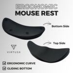 Wrist Rest, Wrist Pad for Mouse, Mouse Wrist Support,Ergonomic Wrist Rest for Mouse, Carpal Tunnel and Pain Relief, Desk Accessories for Office Work, Gaming, Coding - Image 3