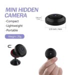 SMARS mini WiFi Camera Small Size Security cam with Magnetic Surface for Baby Monitoring - Image 3