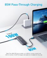 Anker USB C Hub, 332 USB-C Hub (5-in-1) with 4K HDMI Display, 5Gbps USB-C Data Port and 2 5Gbps USB-A Data Ports and for MacBook Pro, MacBook Air, Dell XPS, Lenovo Thinkpad, HP Laptops and More - Image 4