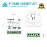 Home Assistant-Compatible SWYAM® Wi-Fi Smart Mini Switch 16A | Made In India (1 Year Warranty) | Electrical Safety Feature | 2-Way Switch | Local Automation & Scene Control | No Hub Needed | - Image 3