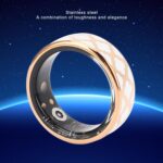 Vikye Smart Ring Health Tracker, Water Proof Sleep Tracking Wearable Health Rings, Health Fitness Tracker Rings with Charging Case, with Multiple Sport Modes (20.8mm / 0.82in) - Image 4