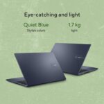 ASUS Vivobook 15, Smartchoice, AMD Ryzen 7 5825U, 16GB RAM, 512GB SSD, FHD 15.6", Windows 11, Office Home 2024, Quiet Blue, 1.7Kg, M1502YA-BQ703WS, AMD Radeon iGPU, M365 Basic (1Year)*, 42Whr Laptop - Image 5