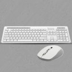 ZEBRONICS Zeb-Companion 500 2.4GHz Wireless Keyboard and Mouse Set, USB Nano Receiver, Chiclet Keys, Ultra Silent, Power On/Off Switch, Rupee Key, for PC/Mac/Laptop (White) - Image 4