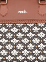 ZOUK Statement Business Bag | Jute | Vegan Leather Handcrafted Shoulder Bag Ideal For Office Use - Image 8
