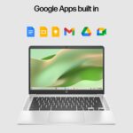 HP Chromebook x360 Intel Celeron N4120 14 inch(35.6 cm) Micro-Edge, Touchscreen, 2-in-1 Laptop (4GB RAM/64GB eMMC/Chrome OS 64/UHD Graphics,1.49kg), 14a-ca0504TU - Image 3
