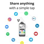 Digital Business Card - Add to Your Phone to instantly Share Contact Info, Social Media, website, videos, presentation & More - for iPhone and Android - Features NFC Tap & Advanced QR (Black) - Image 5