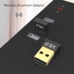 Wansurs USB Bluetooth Adapter 5.1 EDR for PC, Wireless Dongle Receiver for Desktop, Laptop, Speaker, Mouse, Keyboard, Headphones - Windows Compatible - Image 3