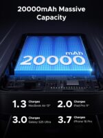 UGREEN 20000mAh 100W Power Bank, Nexode Portable Charger USB C 3-Port PD Fast Charging Battery Pack Digital Display for McBook, Tab, ifone 16, Galax S24 Ultra, Steaam Deck, Della XPS and More - Image 4