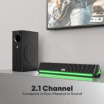 GOVO GOSURROUND 600 | 90W Soundbar | 2.1 Channel Home Theatre | Deep Bass from 4” Subwoofer | BT v5.3, HDMI, AUX, USB Connectivity | 5 EQ Modes - Image 3